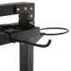 Стелаж модульний для інвентаря кросфіт STORAGE RACK LiveUp LP8897 розмір-156,5x76,6x197,4см чорний