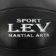 Груша боксерська на розтяжках краплеподібна набивна LEV LV-1858 l-30 22 см чорний