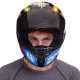 Мотошолом інтеграл (full face) HNJ M-601-4 L-XL мультиколор