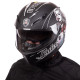 Мотошолом інтеграл (full face) QKE HARLEY QUINN Rider Crazy Girl M-9545 M-XL чорний-білий