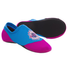 Аквашкарпетки MadWave SPLASH M037601-BL розмір 30-35 бірюзовий-рожевий