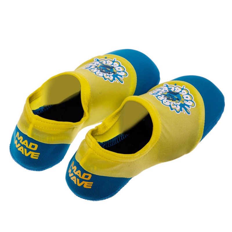 Аквашкарпетки MadWave SPLASH M037601-Y розмір 30-35 жовтий