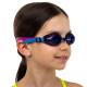 Окуляри для плавання юніорські райдужні лінзи MadWave AQUA RAINBOW JUNIOR M041505 синій