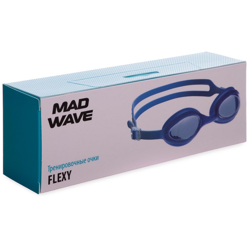 Окуляри для плавання дорослі MadWave Flexy M042607 кольори в асортименті