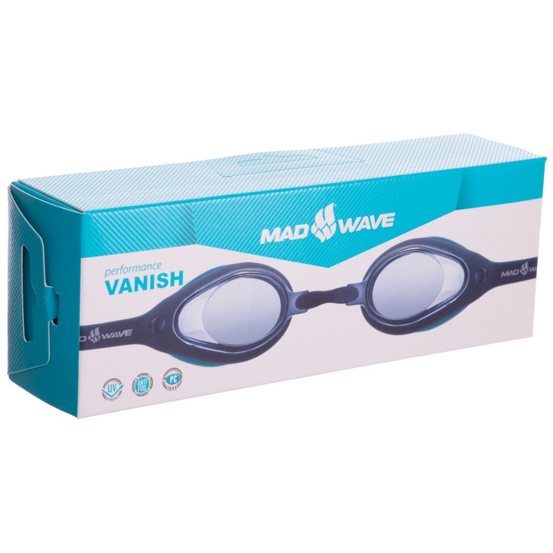 Окуляри для плавання дорослі MadWave Vanish M042608 кольори в асортименті
