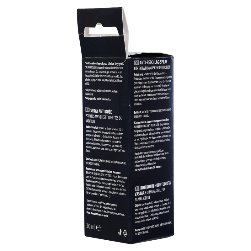 Антифог спрей проти затуманення і запотівання окулярів масок і лінз MadWave ANTIFOG SPRAY LV M044104000W 30мл