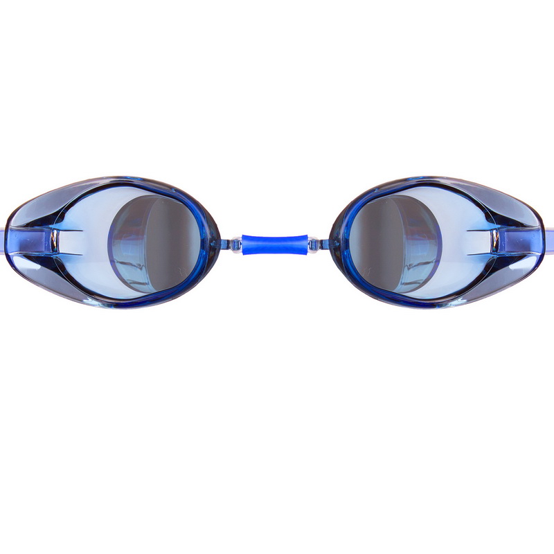 Окуляри для плавання стартові дзеркальні лінзи MadWave RACER SW MIRROR M045502 кольори в асортименті