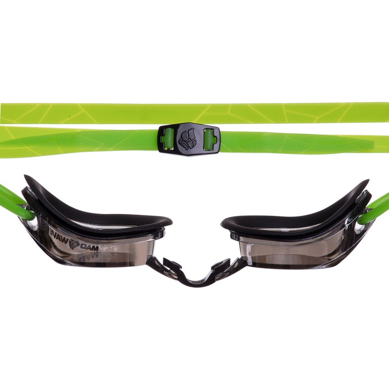 Окуляри для плавання стартові дзеркальні лінзи MadWave STREAMLINE Mirror II M045702 кольори в асортименті