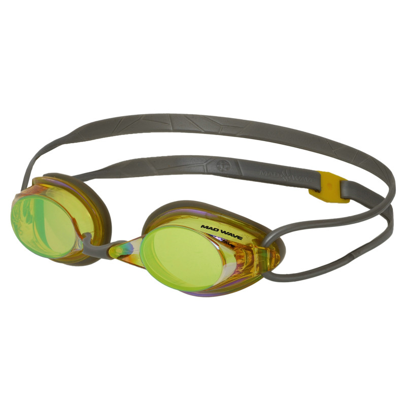 Окуляри для плавання стартові райдужні лінзи MadWave STREAMLINE Rainbow M045703 кольори в асортименті