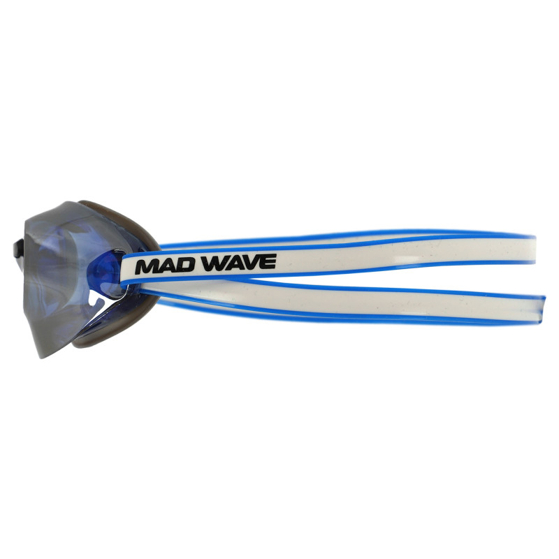 Окуляри для плавання стартові райдужні лінзи MadWave TURBO RACER II RAINBOW M045807 кольори в асортименті