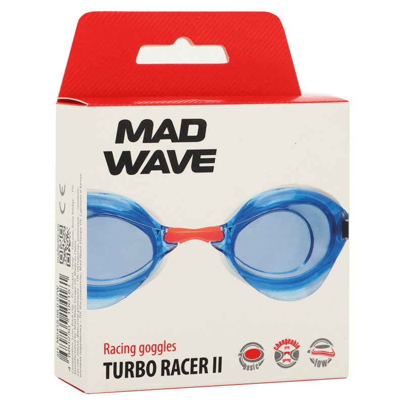 Окуляри для плавання стартові MadWave TURBO RACER II M045808 кольори в асортименті