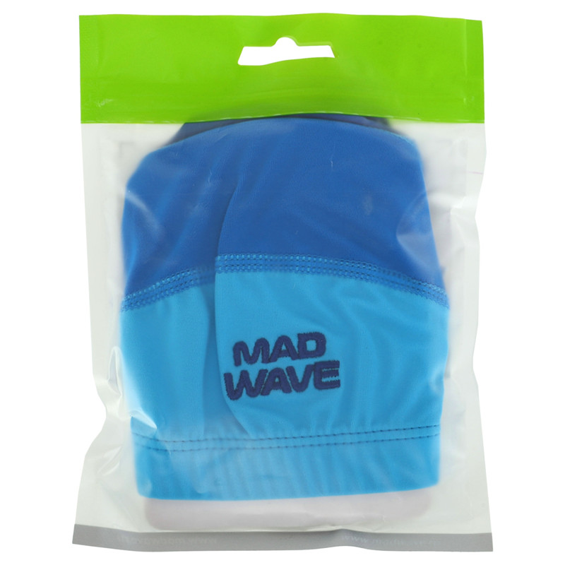 Шапочка для плавання текстильна на довге волосся юніорська MadWave LONG HAIRS JUNIOR M052102 кольори в асортименті