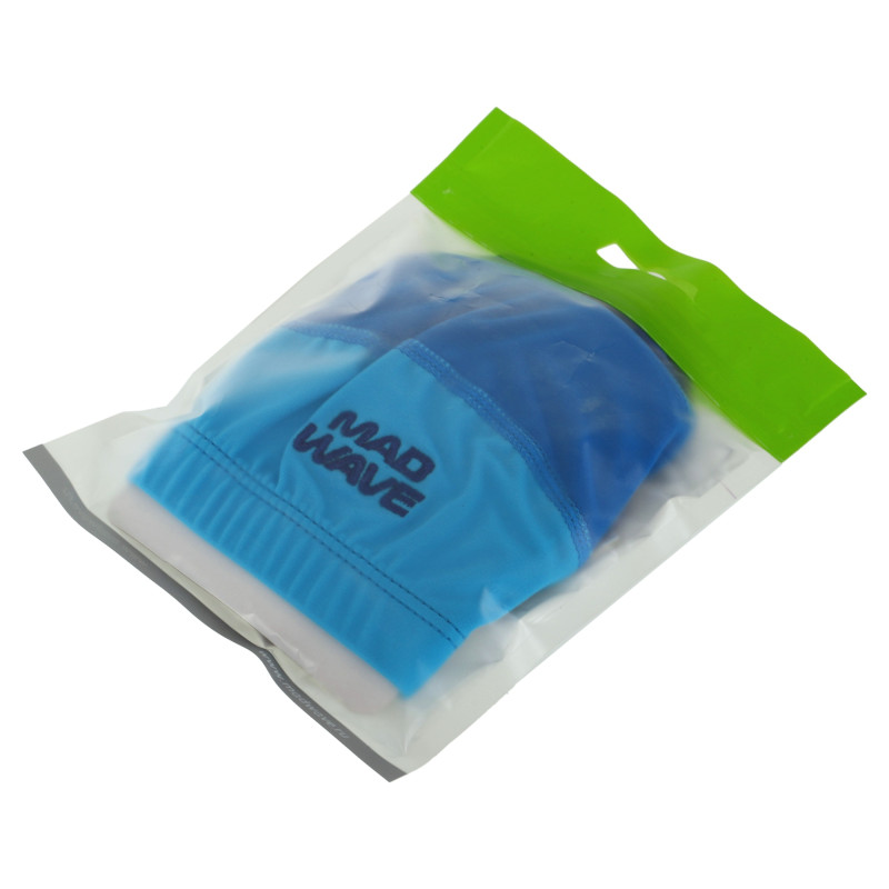 Шапочка для плавання текстильна на довге волосся юніорська MadWave LONG HAIRS JUNIOR M052102 кольори в асортименті