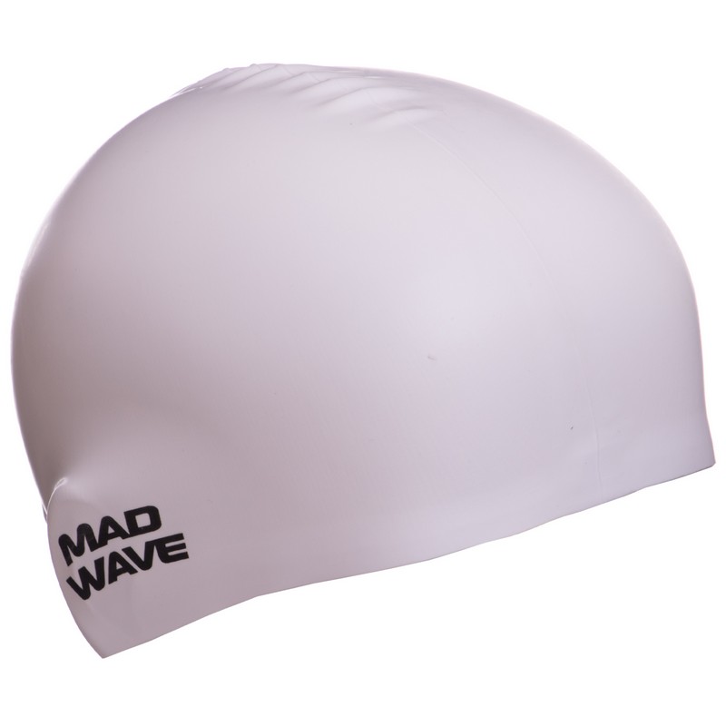 Шапочка для плавання силіконова збільшеного об'єму MadWave Intensive Big M053112 кольори в асортименті