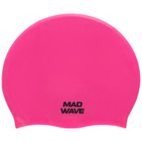 Шапочка для плавання силіконова для дорослих MadWave Light BIG M053113 кольори в асортименті