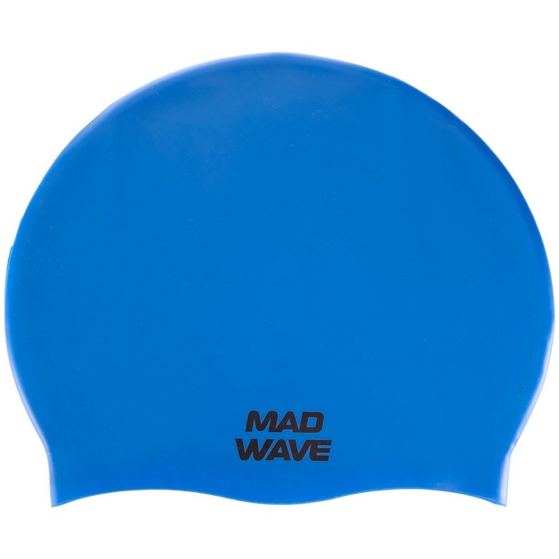 Шапочка для плавання силіконова для дорослих MadWave Light BIG M053113 кольори в асортименті