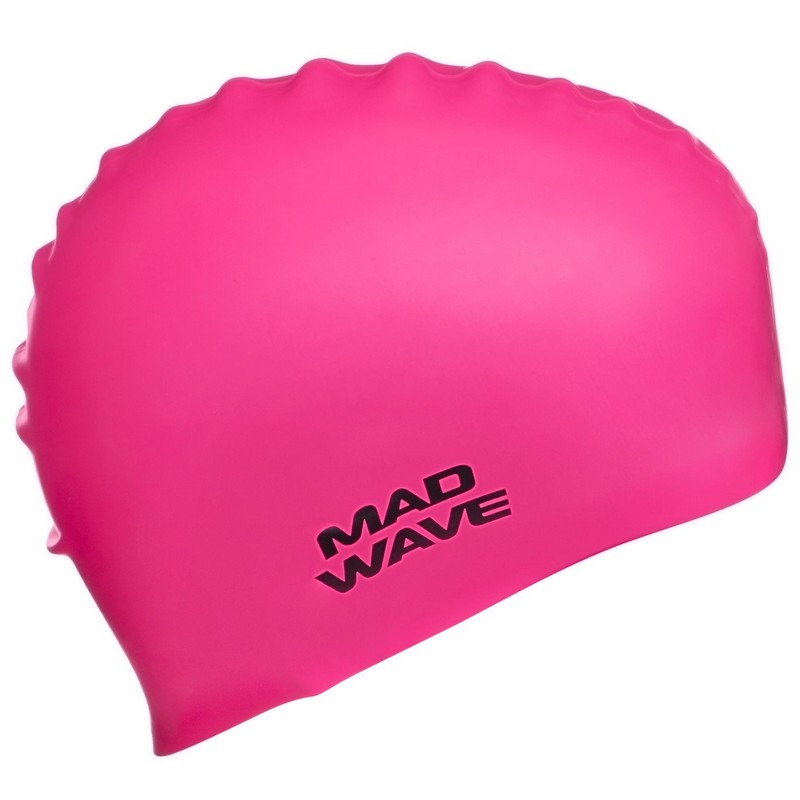 Шапочка для плавання силіконова для дорослих MadWave Light BIG M053113 кольори в асортименті