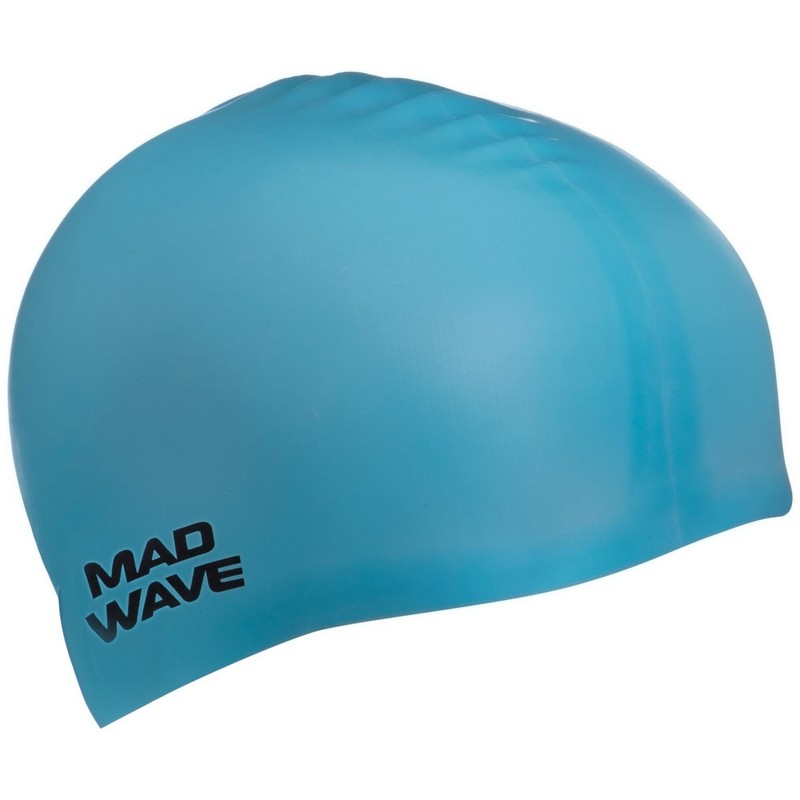 Шапочка для плавання силіконова для дорослих MadWave Light BIG M053113 кольори в асортименті