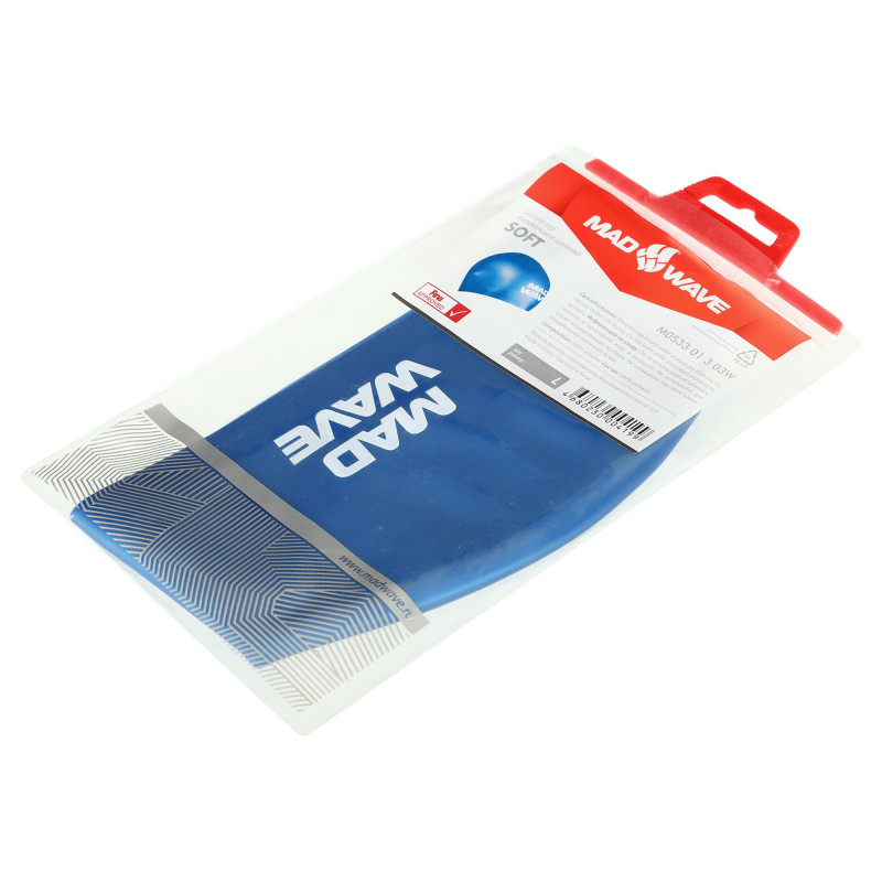 Шапочка для плавання силіконова стартова MadWave SOFT FINA Approved M053301 кольори в асортименті