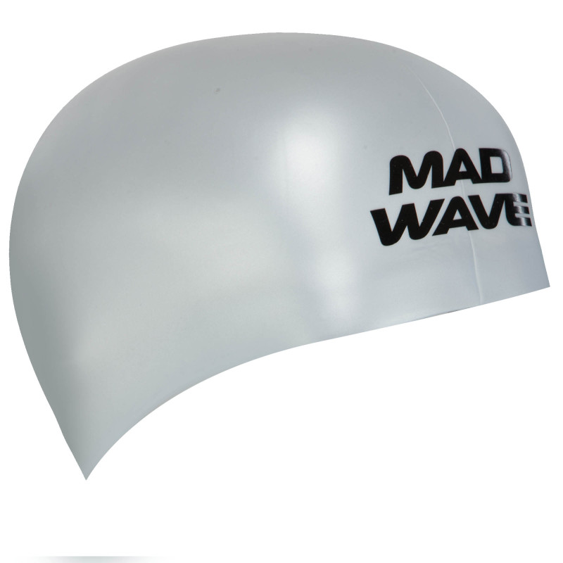 Шапочка для плавання силіконова для дорослих MadWave D-CAP FINA Approved M053701 кольори в асортименті