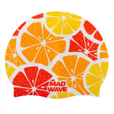 Шапочка для плавання силіконова для дорослих MadWave CITRUS M055316 жовтий
