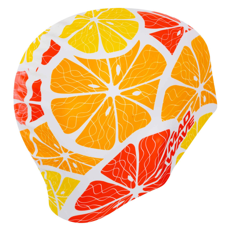 Шапочка для плавання силіконова для дорослих MadWave CITRUS M055316 жовтий