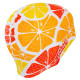 Шапочка для плавання силіконова для дорослих MadWave CITRUS M055316 жовтий