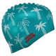 Шапочка для плавання силіконова для дорослих MadWave PALM TREE M055330 зелений