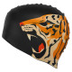 Шапочка для плавання силіконова для дорослих MadWave TIGER M055332 чорний