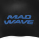 Шапочка для плавання силіконова для дорослих MadWave INTROVERT reversible M055336 чорний-білий