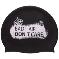 Шапочка для плавання силіконова для дорослих MadWave DO NOT CARE M055717 кольори в асортименті