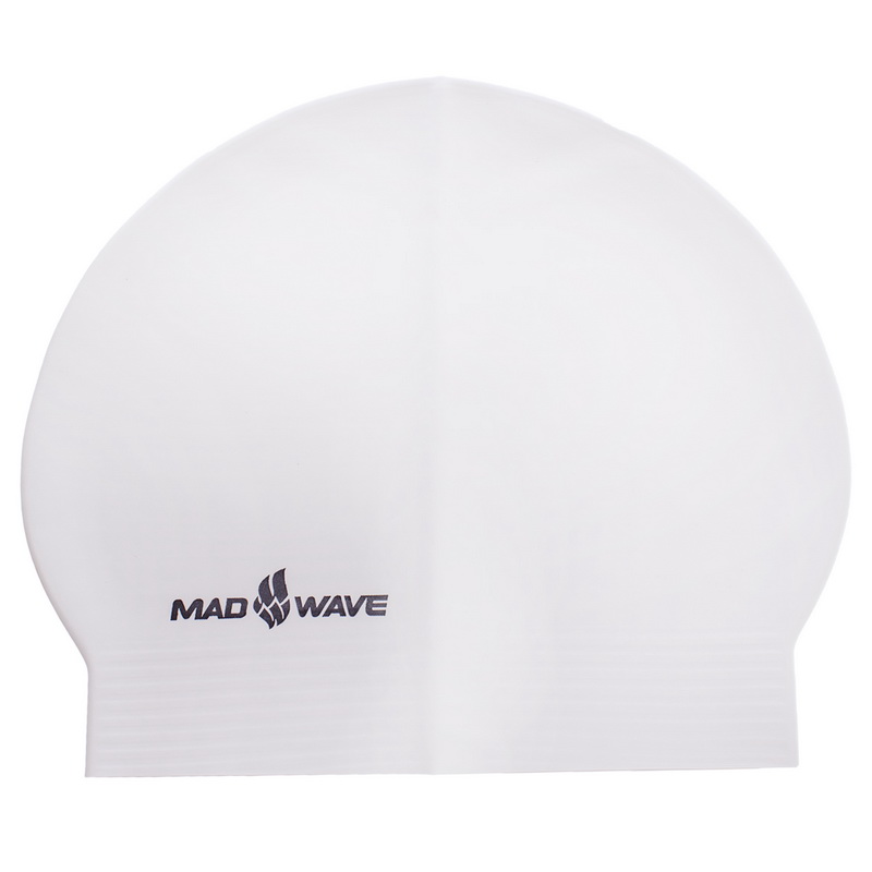 Шапочка для плавання латексна для дорослих MadWave SOLID M056501 кольори в асортименті