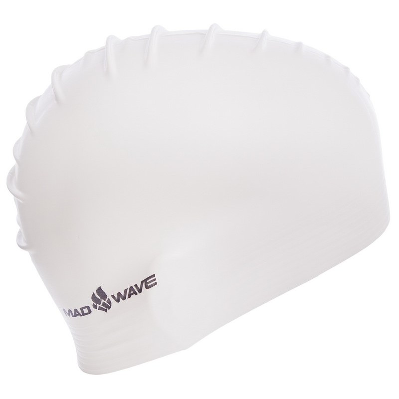 Шапочка для плавання латексна для дорослих MadWave SOLID M056501 кольори в асортименті