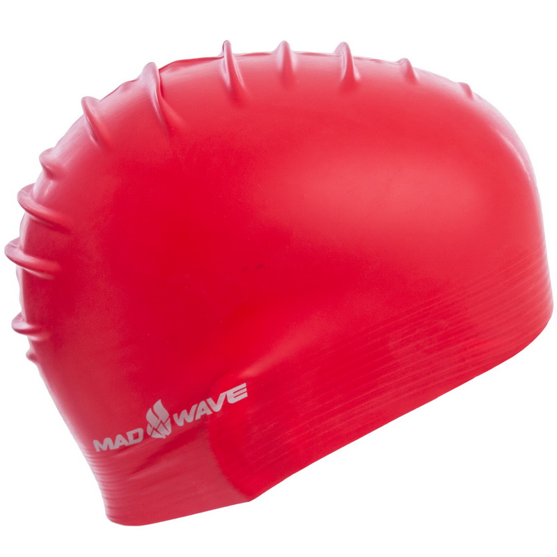 Шапочка для плавання латексна для дорослих MadWave SOLID M056501 кольори в асортименті
