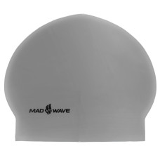 Шапочка для плавання латексна для дорослих MadWave SOLID SOFT M056502 кольори в асортименті