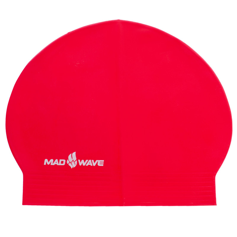 Шапочка для плавання латексна для дорослих MadWave SOLID SOFT M056502 кольори в асортименті