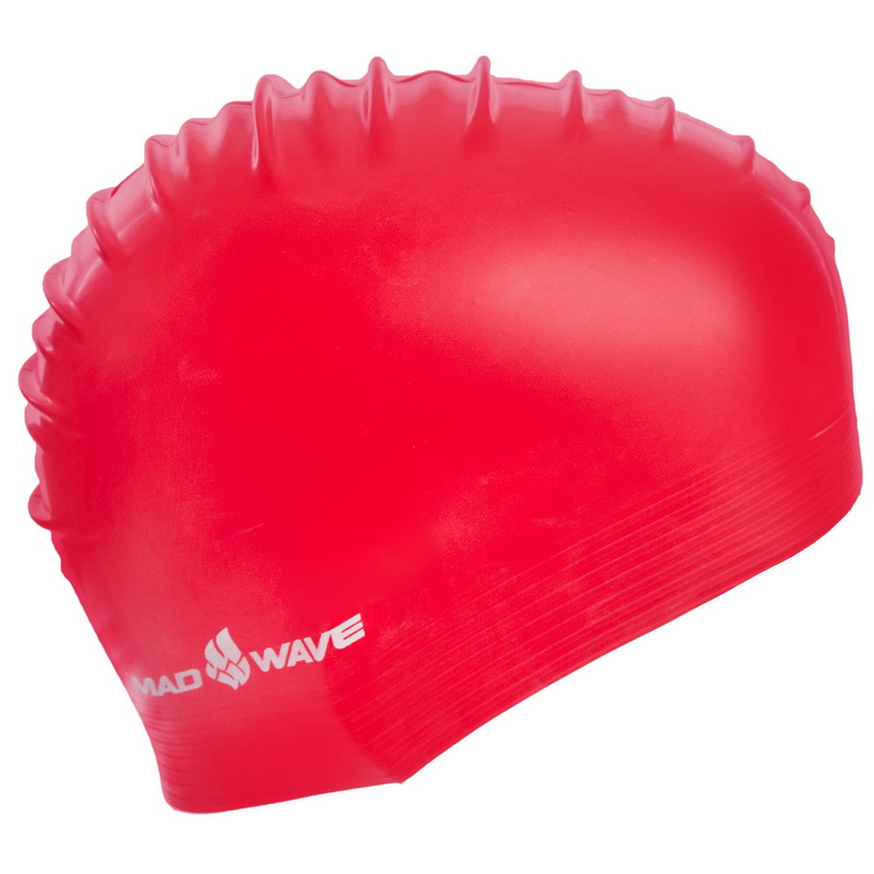 Шапочка для плавання латексна для дорослих MadWave SOLID SOFT M056502 кольори в асортименті