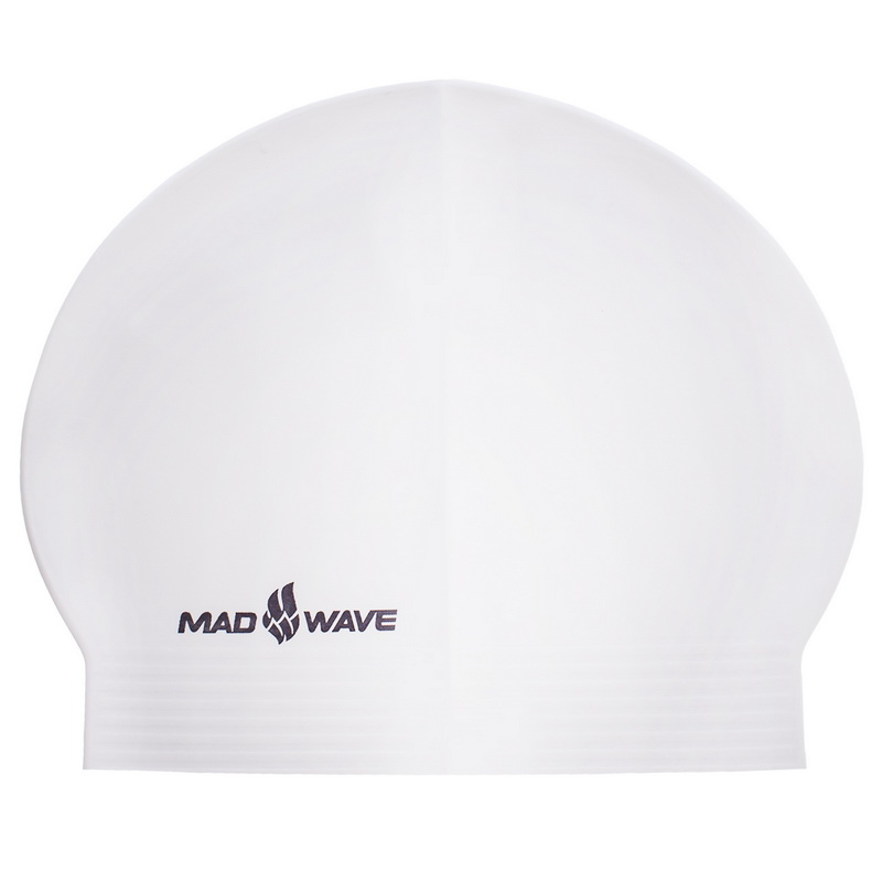 Шапочка для плавання латексна для дорослих MadWave SOLID SOFT M056502 кольори в асортименті