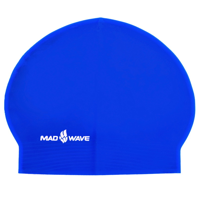 Шапочка для плавання латексна для дорослих MadWave SOLID SOFT M056502 кольори в асортименті