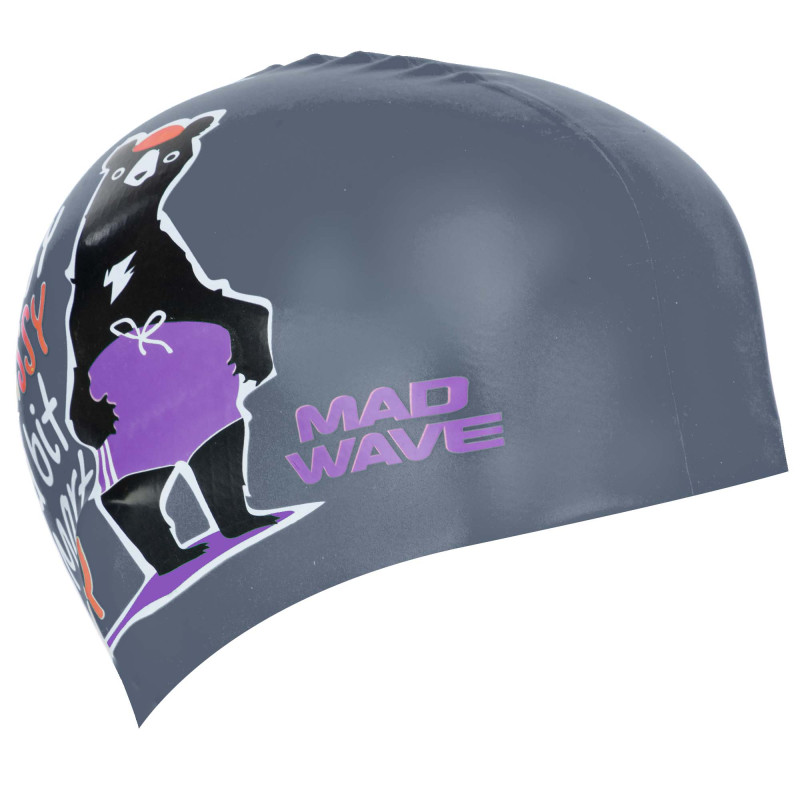 Шапочка для плавання силіконова юніорська MadWave Junior SMART ASSY M057002 кольори в асортименті