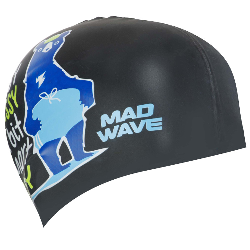 Шапочка для плавання силіконова юніорська MadWave Junior SMART ASSY M057002 кольори в асортименті