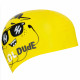 Шапочка для плавання силіконова юніорська MadWave Junior DUDE M057208 жовтий