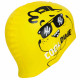 Шапочка для плавання силіконова юніорська MadWave Junior DUDE M057208 жовтий
