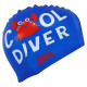 Шапочка для плавання силіконова юніорська MadWave Junior COOL DIVER M057310 синій