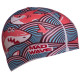 Шапочка для плавання силіконова юніорська MadWave Junior SHARKY M057911 кольори в асортименті