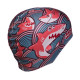 Шапочка для плавання силіконова юніорська MadWave Junior SHARKY M057911 кольори в асортименті