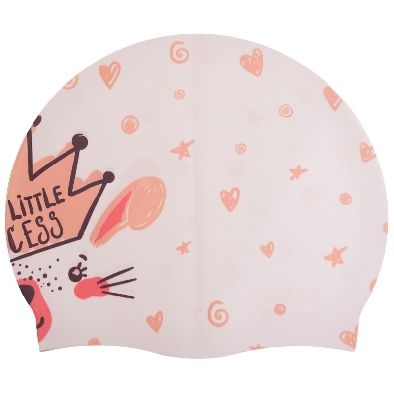 Шапочка для плавання силіконова юніорська MadWave Junior LITTLE BUNNY M057913 кольори в асортименті