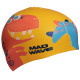 Шапочка для плавання силіконова юніорська MadWave Junior DINO M057916 кольори в асортименті