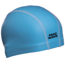 Шапочка для плавання текстильна з покриттям PU для дорослих MadWave PUT M058501 кольори в асортименті