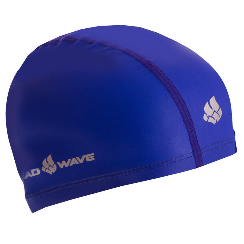 Шапочка для плавання текстильна з покриттям PU для дорослих MadWave PUT M058501 кольори в асортименті